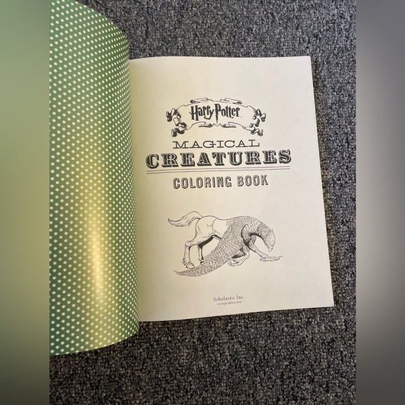 Warner Bros. | Art | New Harry Potter Magical Creatures Coloring Book ...